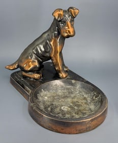 Dodge Gladys Brown Edwards Scottie Dog Ashtray