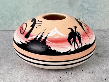 Blackhorse Navajo Indian Pot