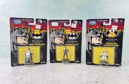 Batman Returns ERTL Die Cast Figures