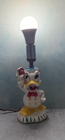 1950s Donald Duck Disney Lamp