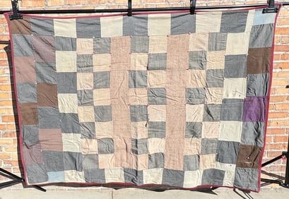 Antique Montana Log Cabin Quilt