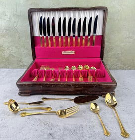 Alexandra Japan Gold Plated Flatware
