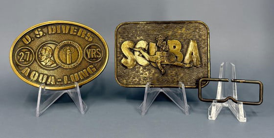 US Divers Scuba Diving Belt Buckles