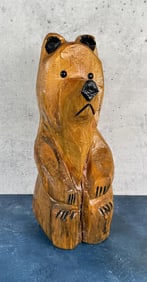 Montana Chainsaw Carved Wood Bear