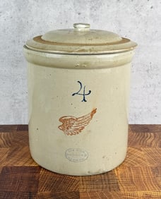 Red Wing 4 Gallon Crock North Star Lid