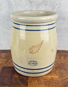 Rare Error Red Wing 6 Gallon Water Cooler Crock