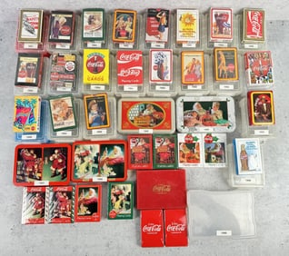 1990s Coca Cola Playing Card Collection