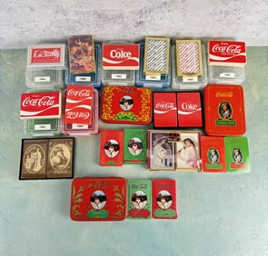 1980s Coca Cola Playing Card Collection