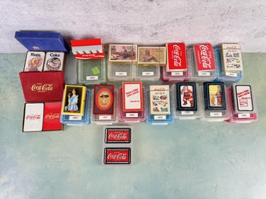 1970s Coca Cola Playing Card Collection