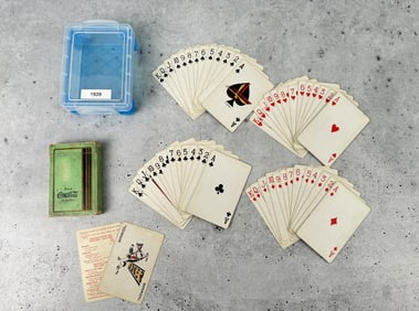 1936 Remembrance Coca Cola Playing Cards