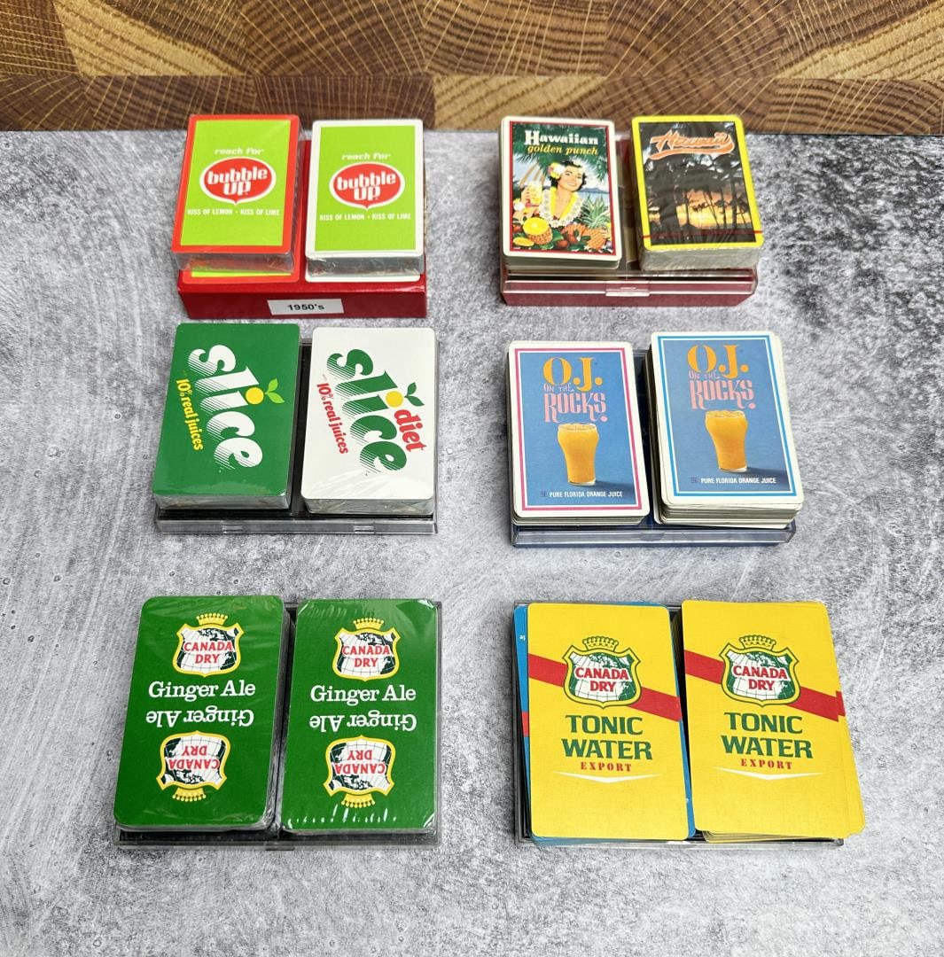 Collection of Soda Playing Cards (1 of 9)