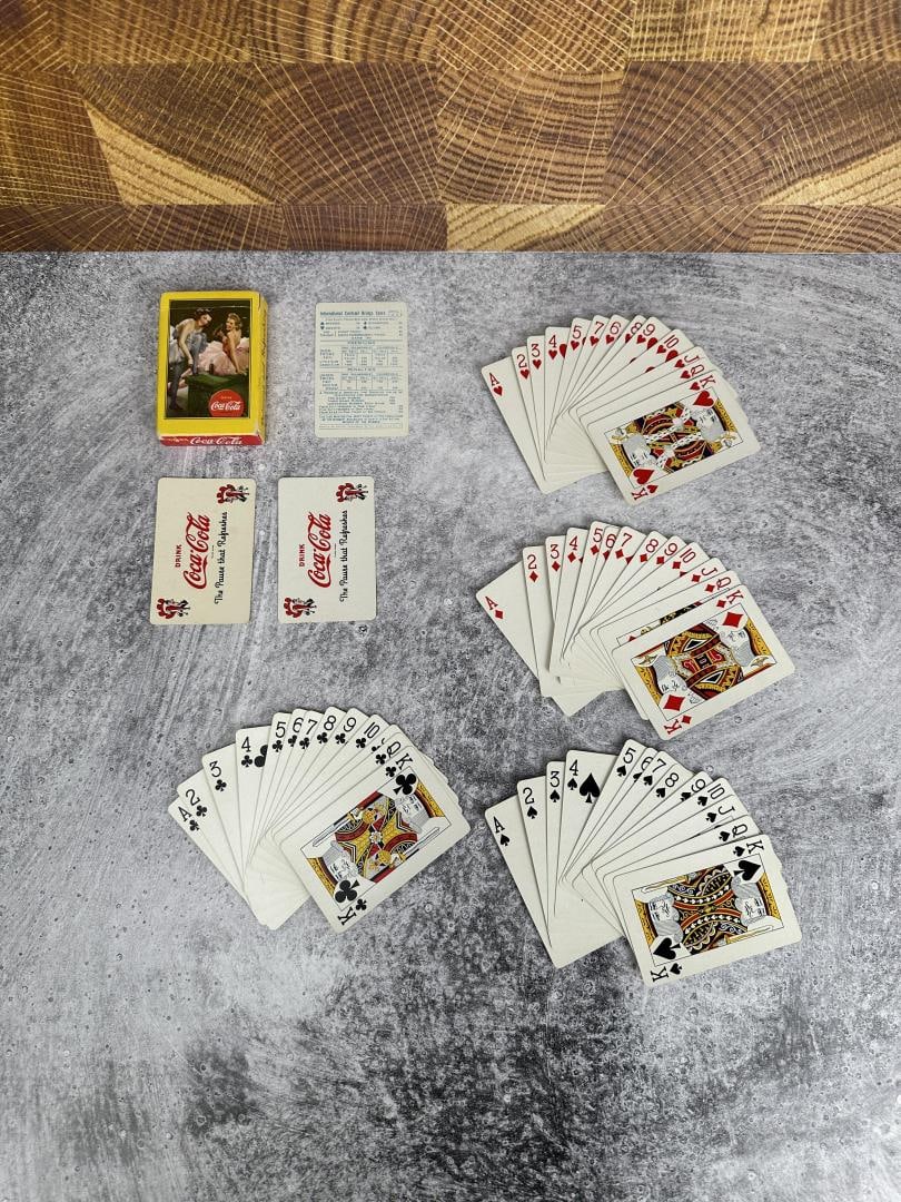 1943 Coca Cola Playing Cards Yellow Ballerina (1 of 7)
