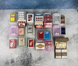 Collection of Dr. Pepper Playing Cards
