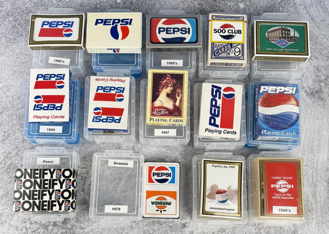 Collection of Pepsi Playing Cards (1 of 5)