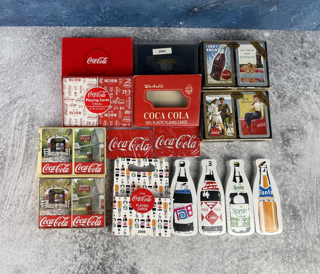 2000s Coca Cola Playing Card Collection (1 of 3)