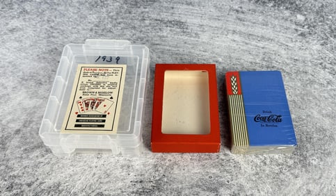 1939 Coca Cola Playing Cards Wheat
