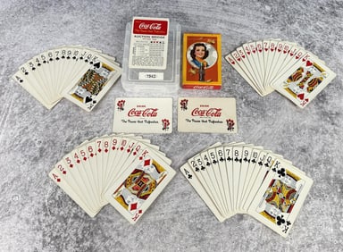 1943 Coca Cola Playing Cards