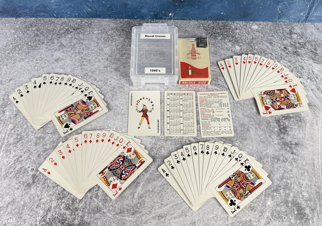 1940s Royal Crown Cola Playing Cards (1 of 4)