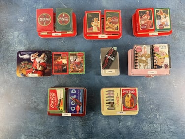 2000s Coca Cola Playing Card Collection