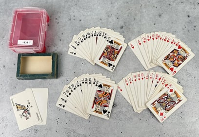 1939 Coca Cola Hund & Eger Playing Cards