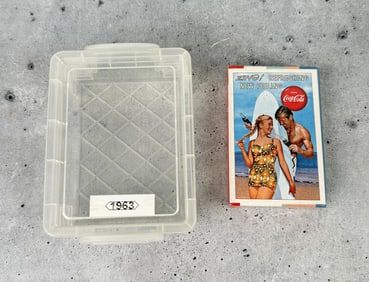 1963 Coca Cola Playing Cards