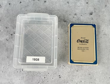 1938 Coca Cola Pinochle Playing Cards