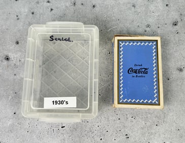 1930s Coca Cola Playing Cards