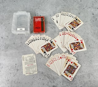 1936 Coca Cola Playing Cards