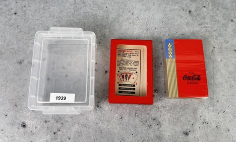 1939 Coca Cola Wheat Playing Cards