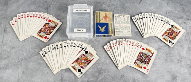 1940s Royal Crown Cola Playing Cards