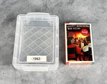 1963 Coca Cola Playing Cards