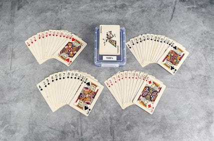 1930s Coca Cola Playing Cards