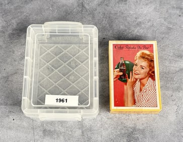 1961 Coca Cola Playing Cards