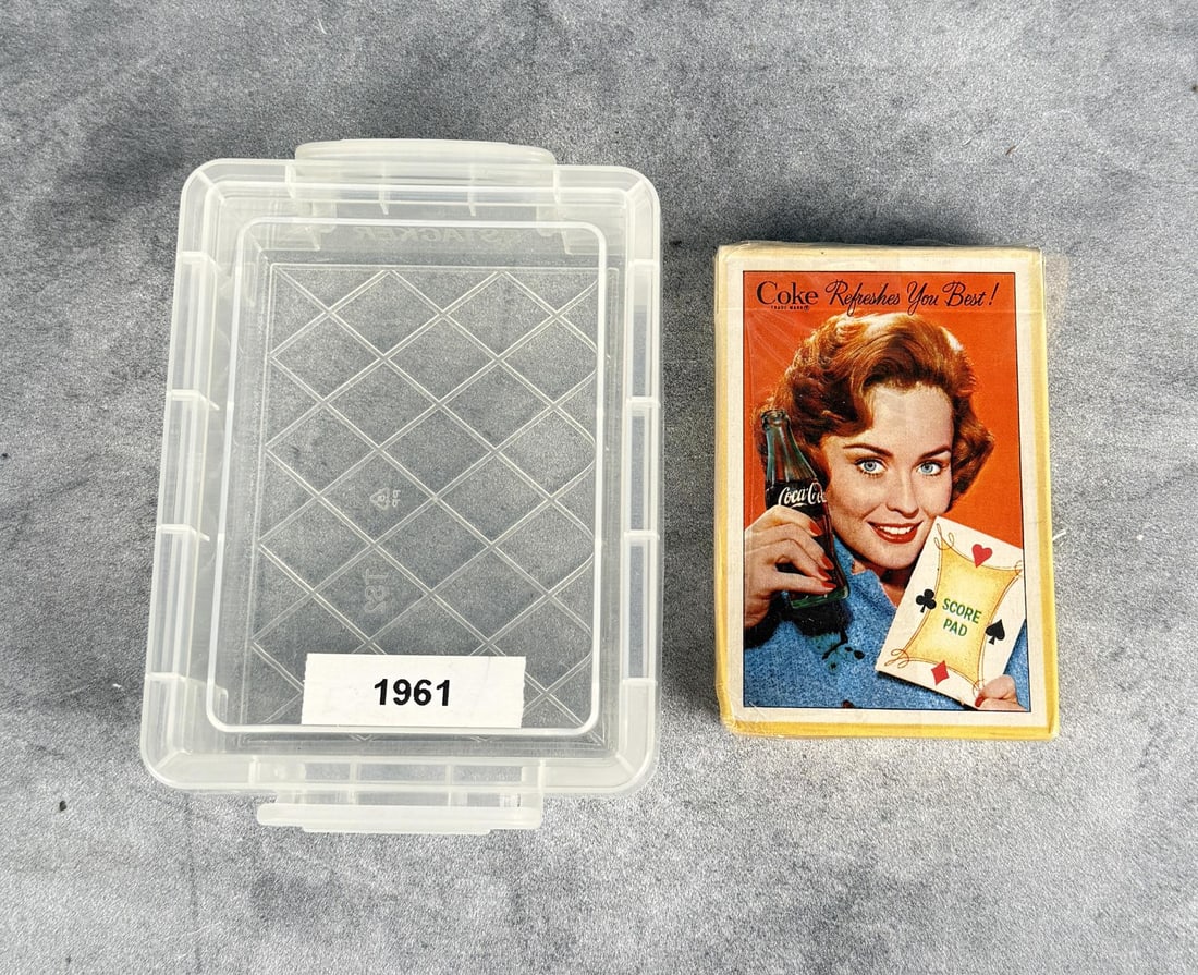 1961 Coca Cola Playing Cards (1 of 4)