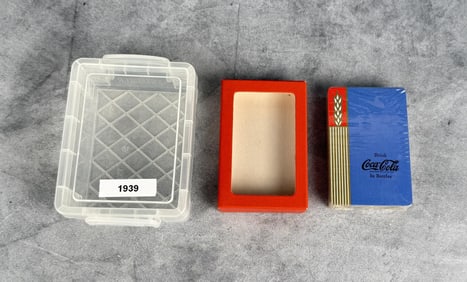 1939 Coca Cola Playing Cards Wheat