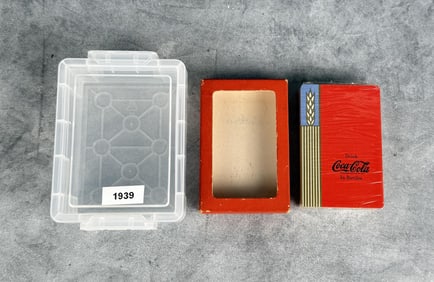 1939 Coca Cola Playing Cards Wheat