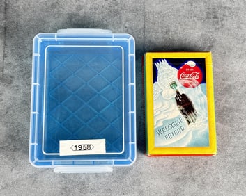 1958 Coca Cola Playing Cards