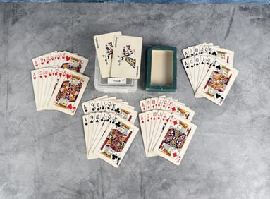 1938 Coca Cola Pinochle Playing Cards