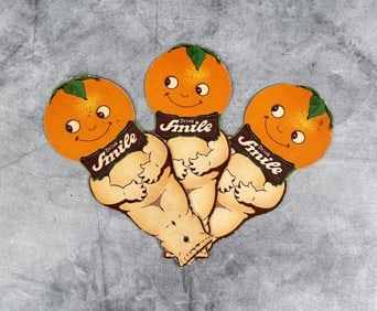 Smile Orange Soda Fan