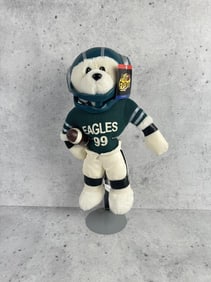 2000 NFL Philadelphia Eagles Football Plush Bear