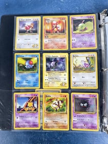 Binder of 384 WOTC Pokemon Cards