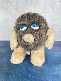Vintage Haan Crafts Caveman Monster Plush Toy