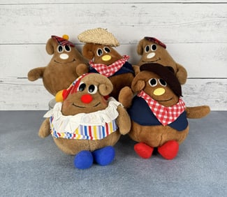 Vintage Nestle The Morsel Family Plush Toys