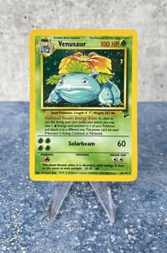 Pokemon Base Set 2 Venusaur Card