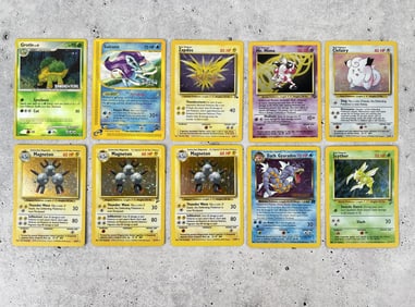 Collection of WOTC Pokemon Holo Cards