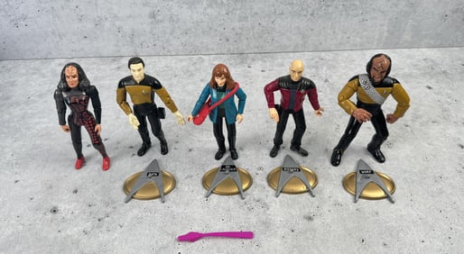 1990s Star Trek The Next Generation Action Figures