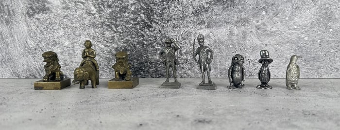 Collection of Bronze and Pewter Miniatures