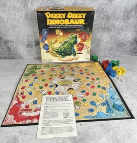 1987 Dizzy Dizzy Dinosaur Board Game