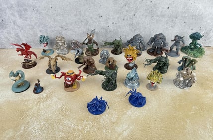 Dungeons & Dragons Painted Miniatures