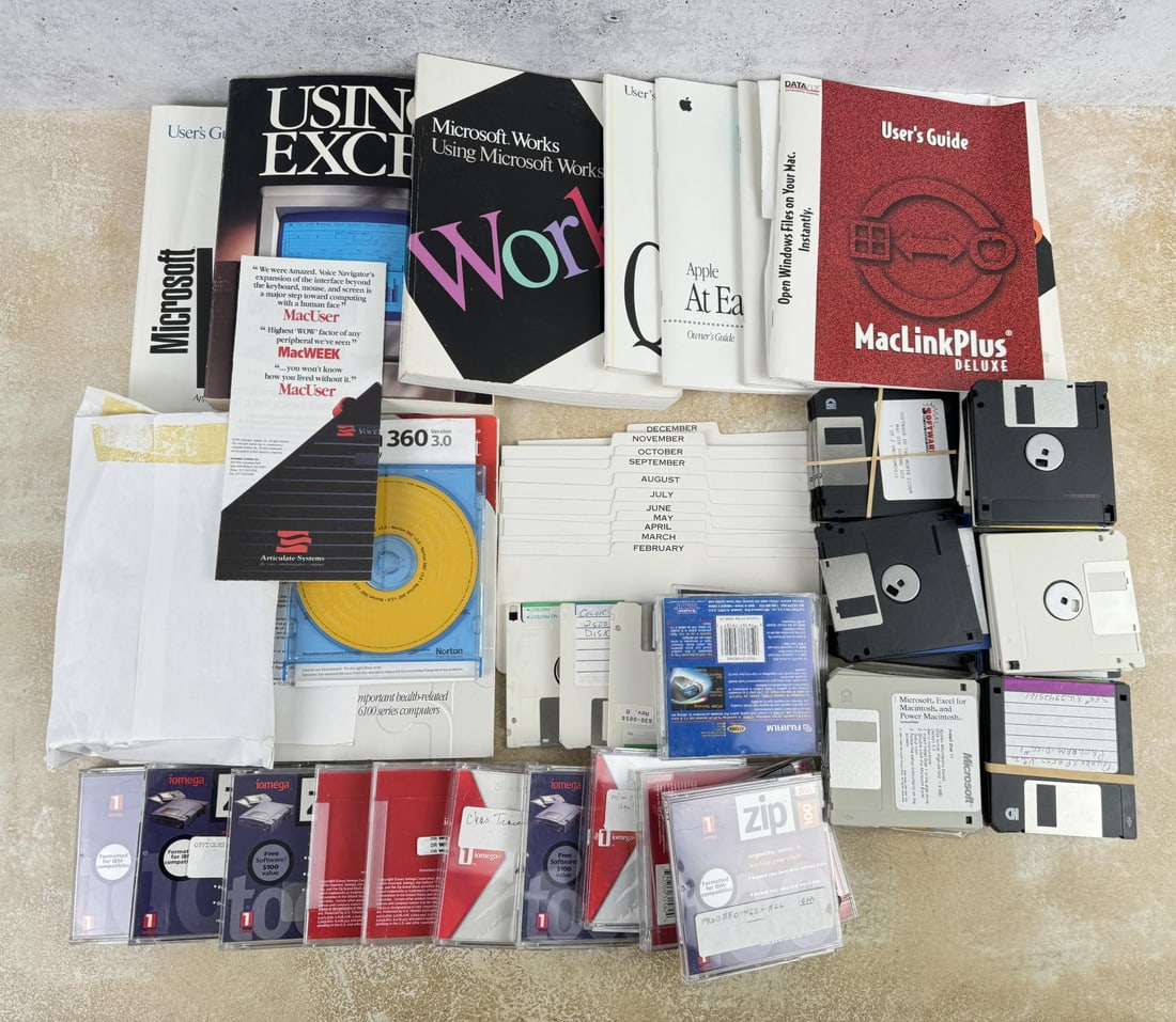 Collection of Microsoft Apple Computer Programs (1 of 7)
